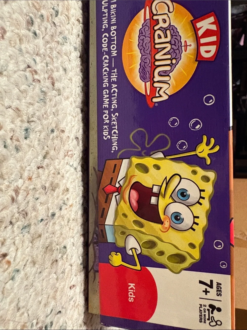 SpongeBob SquarePants Kids Cranium Game - Yellow, Blue, Purple